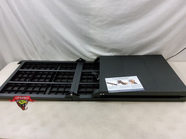 Lot 7-131203 - 67"L Plastic pet ramp for vehicles.