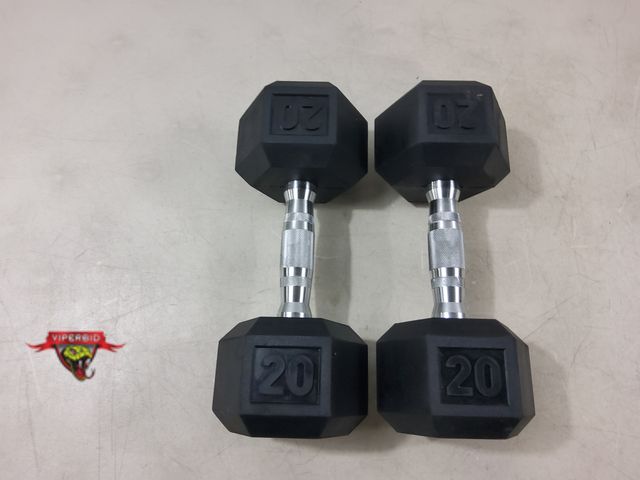 Lot 7-131458 - (2) 20 lb. Dumbbells.