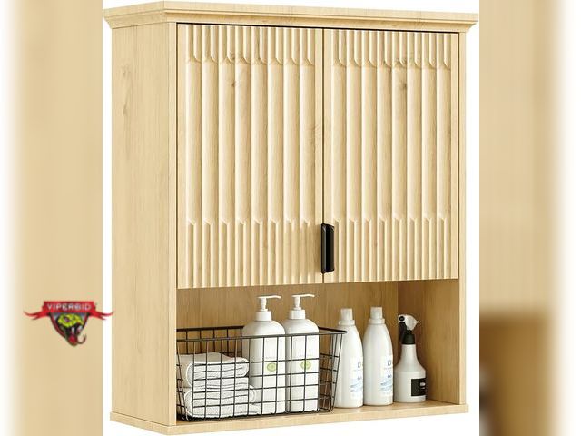Lot 7-123665 - Flowback wall mounted cabinet. 9"D x 23.7"W x 27"H.