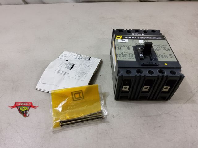 Lot 7-130195 - Square D FAL34030 Circuit breaker. 30A. 3P.