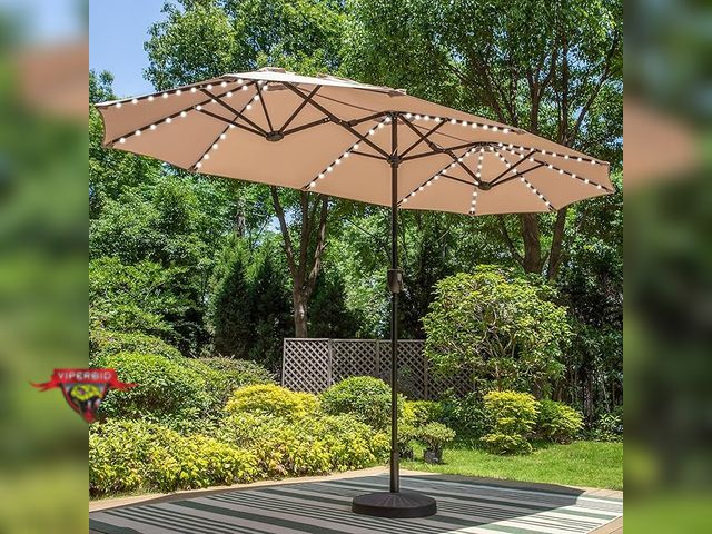 Lot 7-132898 - Outdoor Solar Canopy. (12ftL x 77W)
