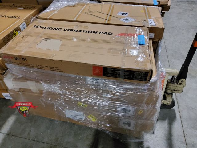 Lot 7-130937 - Great for resellers! (12) Assorted treadmill walking pads / vibration pads. All Untested / unchecked