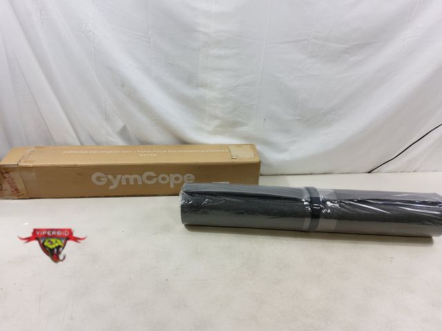 Lot 7-130672 - New! Gymcope exercise equipment mat. 6.3 ft. X 2.5 ft.