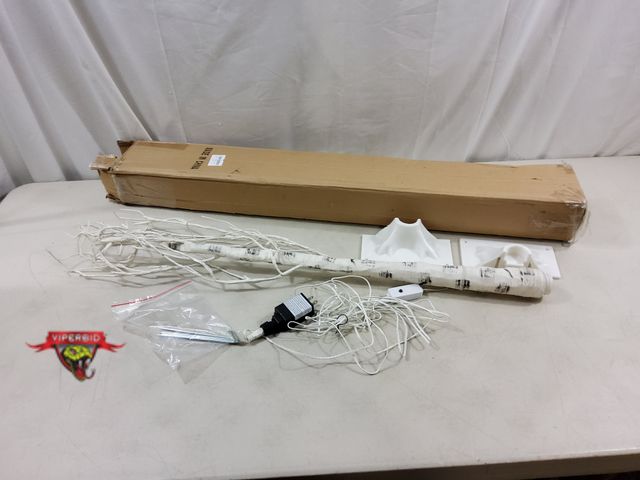 Lot 7-123408 - 4 ft. Artificial lighted birch tree.