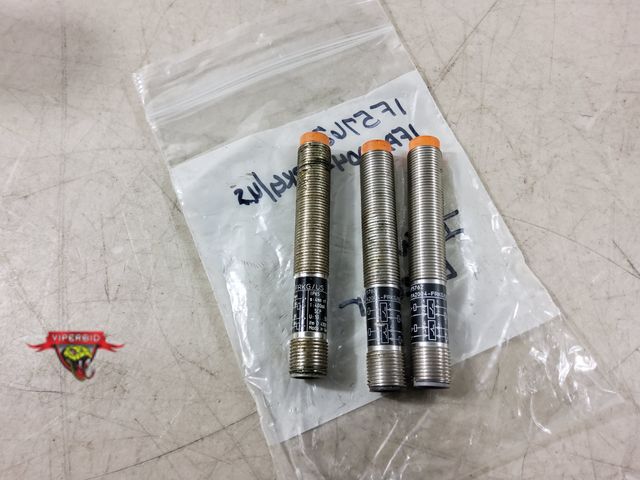 Lot 7-135732 - (3) IFM Effector Sensors Part #: IF5762/IFA2004-FRKG/US