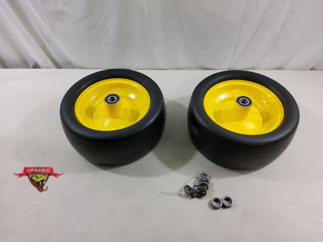 Lot 7-131378 - (2) 13X6.50-6 Flat-free tires.