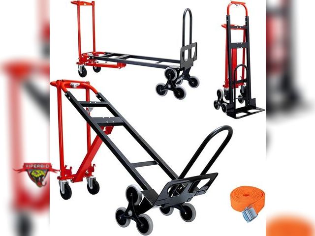 Lot 7-134538 - SouthHelp 3 in 1 convertible hand truck dolly. 1,000 lbs capacity.