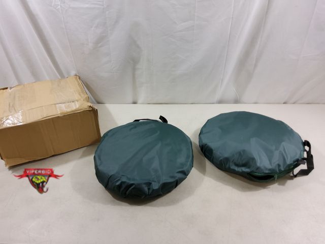 Lot 7-131057 - Set of 2 - Homiton pop-up garden plant guard covers. 36" X 36" X 39".