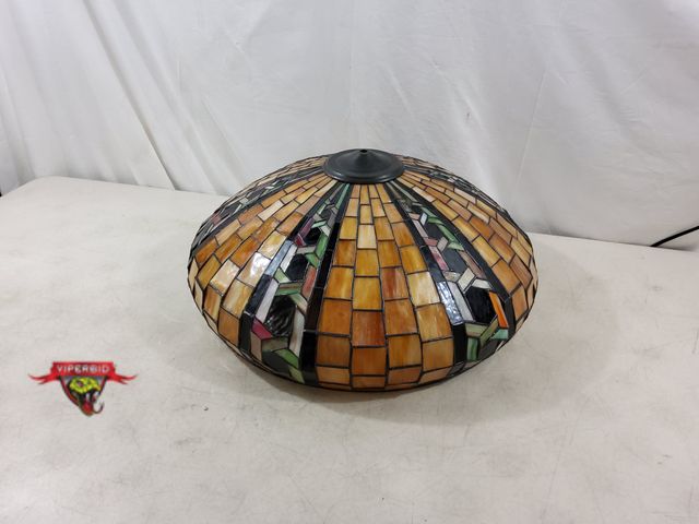 Lot 7-134559 - Tiffany lamp shade. Approx. 20" Overall Diameter.