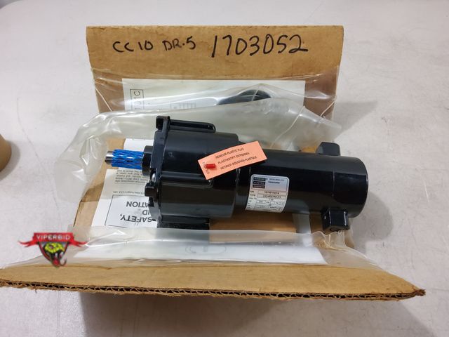 Lot 7-131475 - New! Bodine Electric Co. gearmotor. Type 24D4BEPM-Z3. HP 1/17. A: .48.