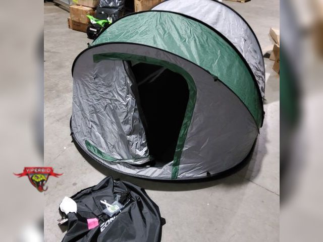 Lot 7-134346 - Retail $120! Echo Smile Pop Up 6 Person Tent with Carrying bag. (126"L x 86.6"W x 51.2"H)