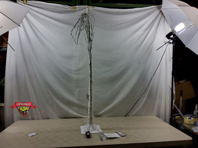 Lot 7-130583 - 5 Ft. Lighted artificial birch tree. Tested.