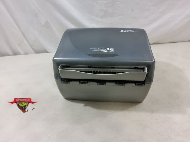 Lot 7-130626 - Marathon battery operated motion activated paper towel dispenser. Requires (4) D Batteries not inclu...