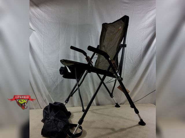 Lot 7-135797 - KemiMoto hunting blind chair with carrying bag. Adjustable height.