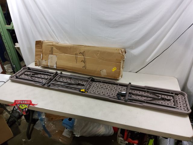 Lot 7-133291 - Folding bench. 6 ft X 11" X 16-3/4"H.