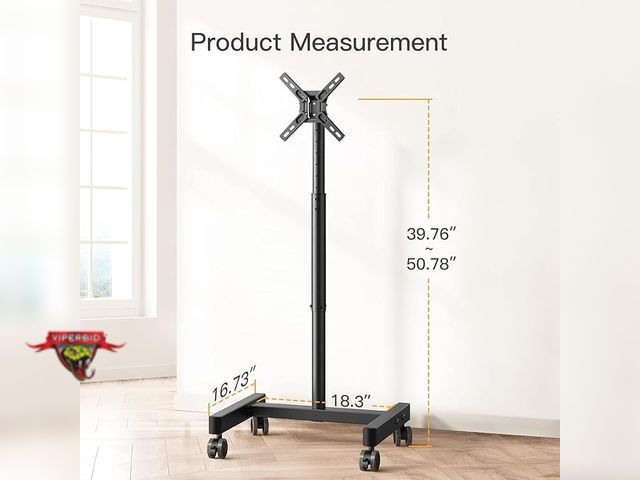 Lot 7-130621 - Perlegear Rolling TV Stand.