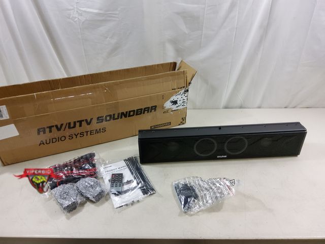 Lot 7-123649 - Ehaho atv/utv 25" sound bar with remote. Model MT4200PRO.