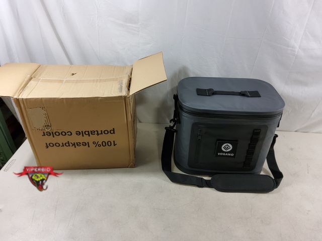 Lot 7-134037 - Retail $70! Vogano 28 Can Insulated, Waterproof Cooler. (15"W x 11-1/4"D x 13"T)