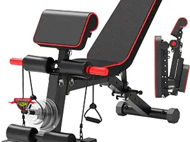 Lot 7-133420 - K KiNGKANG Adjustable Foldable Weight Bench. Model 021DZ.