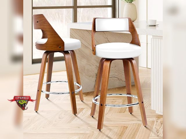 Lot 7-130955 - Retail vallue $169! Set of 2 - Alfordson 26" Counter Height bar stools. 17.7"D x 17.7"W x 36.2"H