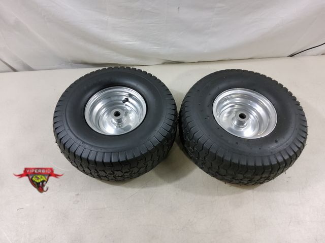 Lot 7-130853 - New! (2) 15 X 6.00-6 Tires. Max inflation 30 psi