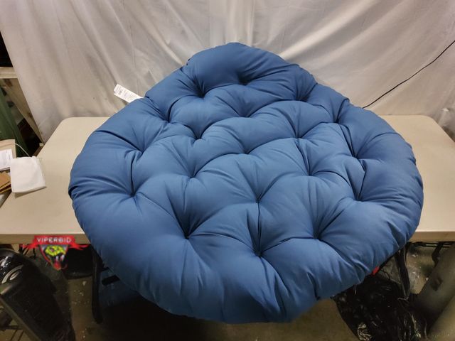 Lot 7-131800 - 48" X 48" X 4" Papasan chair cushion.