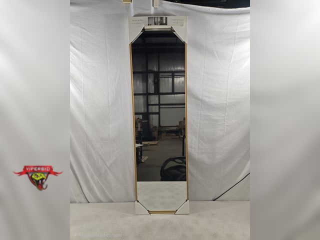 Lot 7-134464 - 15" X 51.25" Wall mounted (vertically or horizontally)  or Over the door full length mirror.