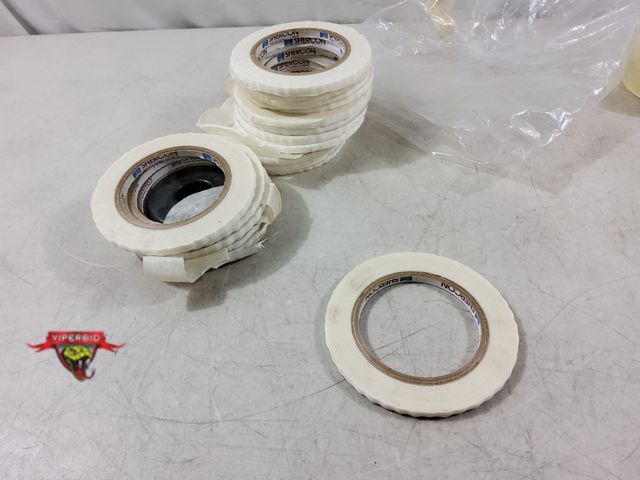 Lot 7-133118 - New! (18) Rolls of Shercon 1/4" X 36 yds glass cloth tape. #PC198-0250.