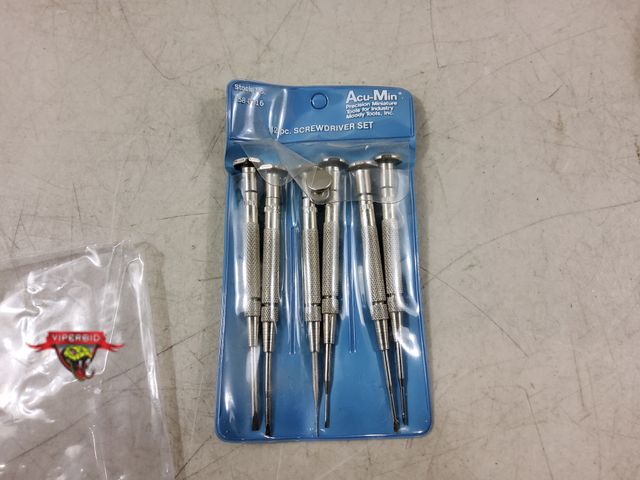 Lot 7-133202 - Acu-Min precision screwdriver set.