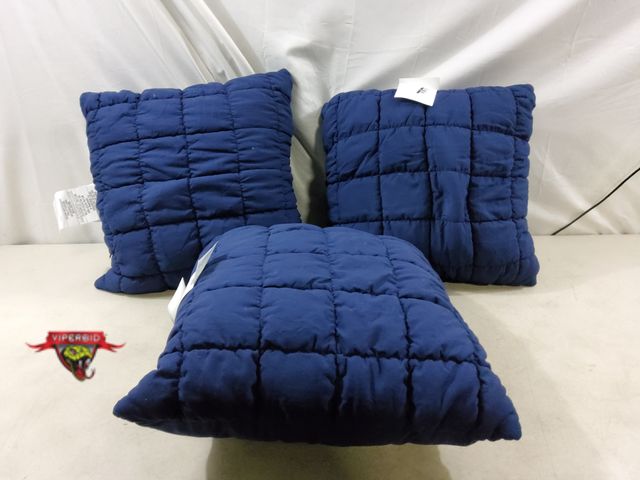 Lot 7-132735 - (3) Outdoor pillows. 19" X 19".