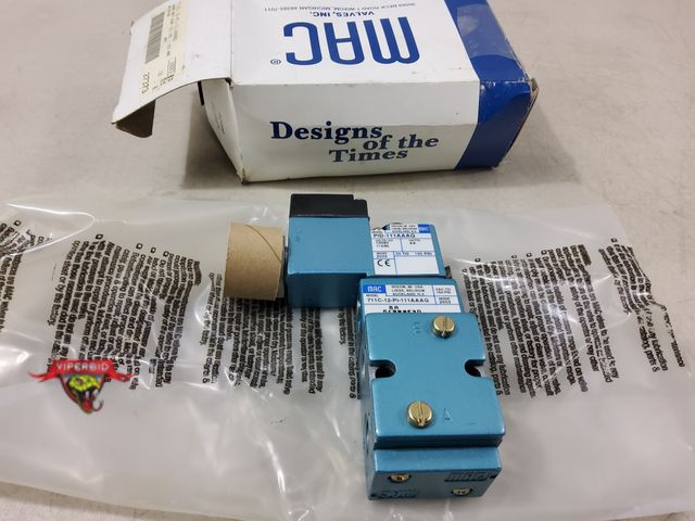 Lot 7-131558 - Mac valve. 711C-12-PI-111AAAG.