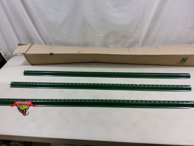 Lot 7-123653 - (3) U-Channel 4 ft. Posts. 2-1/4".