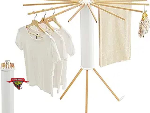 Lot 7-134223 - Joom Clothes drying rack stand.