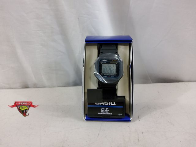 Lot 7-135696 - Casio digital watch with led light, daily alarm. 50m water resistant. CAS25.