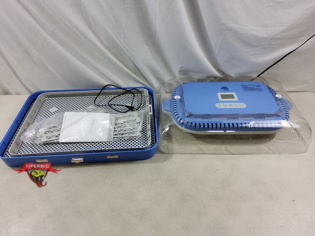 Lot 7-132585 - Digital egg incubator for hatching eggs. Model 70. Tested to power on.