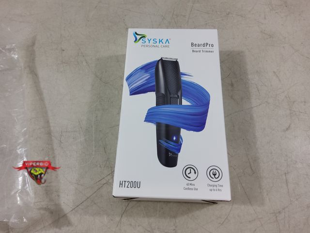 Lot 7-132501 - Syska beardpro beard trimmer. HT1210.