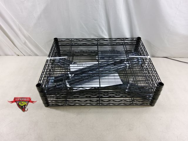 Lot 7-135007 - Metal Wire Shelf Unit. (Aprx. 70"T x 23-1/2"W x 17-1/2"D)