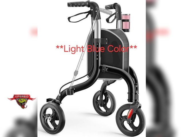 Lot 7-134853 - Holyheal 3-Wheel Rollater Walker.