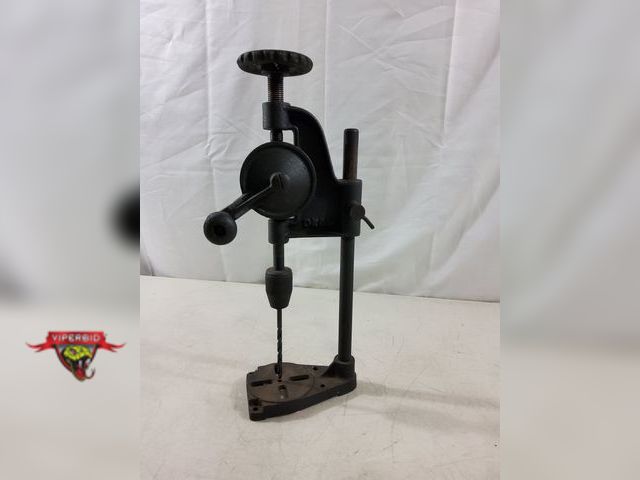 Lot 7-120289 - Vintage! DRGM Manual Drill press. 12"H.