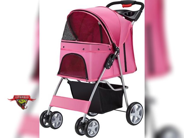 Lot 7-130333 - Retail value $97!  Azaeahom pet stroller.