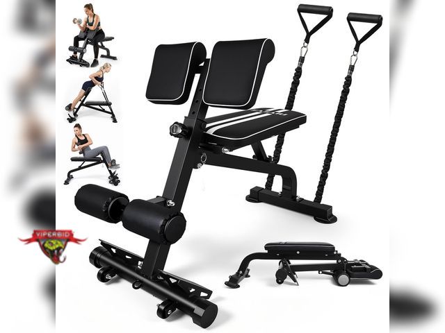 Lot 7-134541 - Zazari Multi-functional roman chair core workout bench.