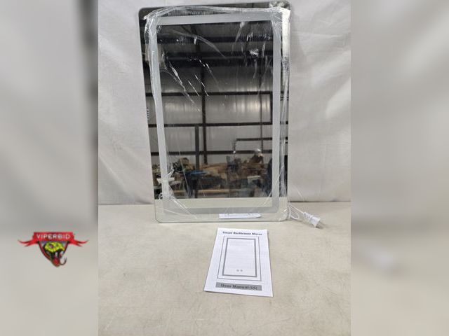 Lot 7-131552 - Smart Bathroom Mirror with light &amp; defogger. 16" X 23-3/4".