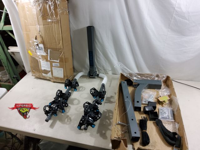 Lot 7-134875 - Goehner's Hitch Mounted Bike Rike. Fits up to (4) Bikes. *Note: No Instructions, may be missing piec...