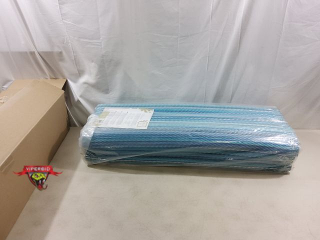Lot 7-131322 - New! FH Home indoor/outdoor 9 ft. X 12 ft. Upcycled plastic mat.