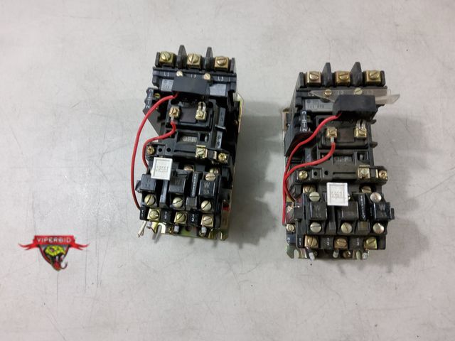 Lot 7-133414 - (2) Allen Bradley motor starters. Cat. no. 509-AOD.