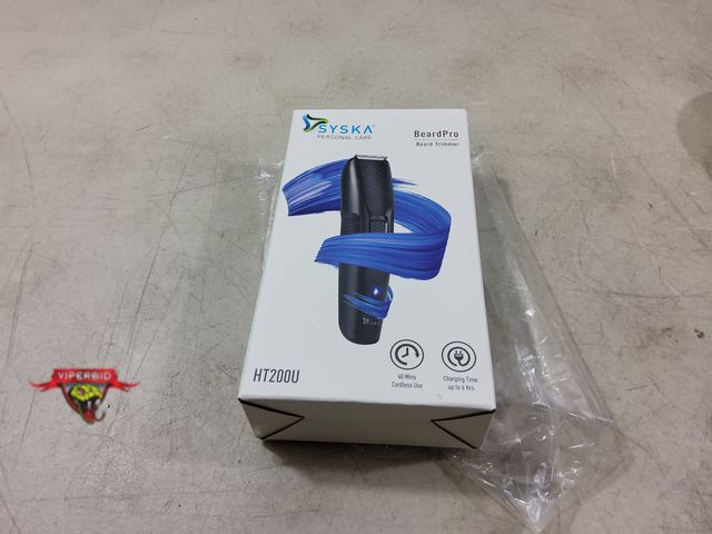 Lot 7-134222 - Syska beardpro beard trimmer. HT200U.
