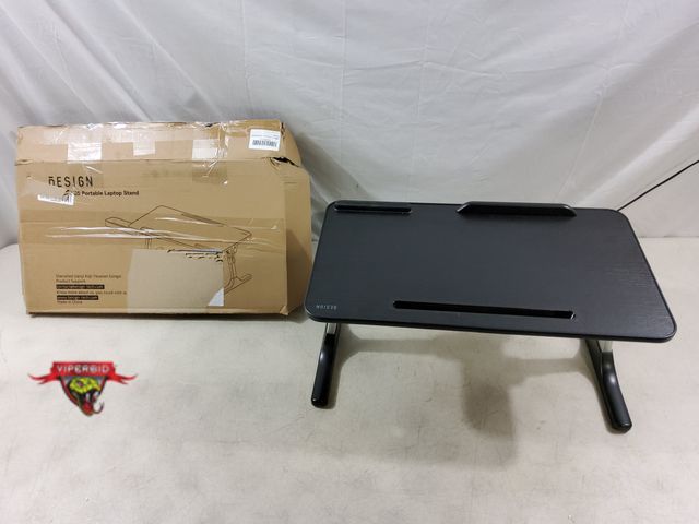 Lot 7-132989 - Design portable laptop desk. 20-7/8"W  X 11-3/4"D. Adjustable height.
