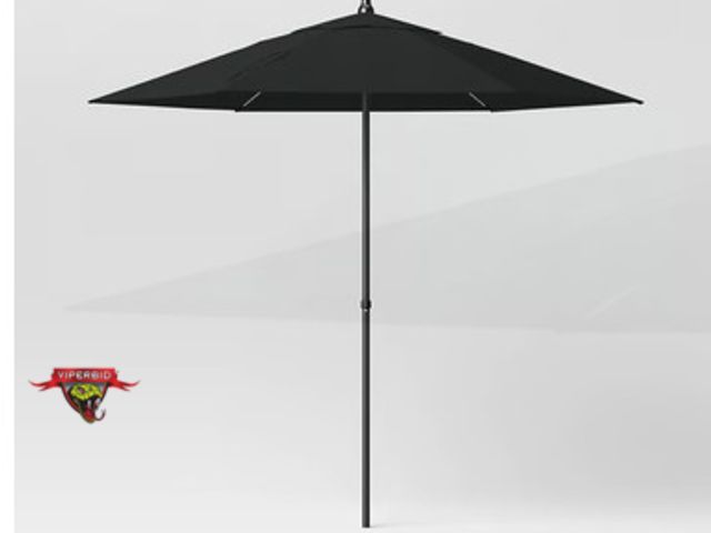 Lot 7-132438 - Looks like new! Tempera 7.5 ft. Push up umbrella with built-in wind vent and mesh storage bag.
