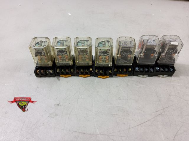 Lot 7-130592 - (4) Omron MK2EPN-UA-AC120 Relays, (2) Potter &amp; Brumfield KRPA-11AN-120 Relays and (1) Potter &am...