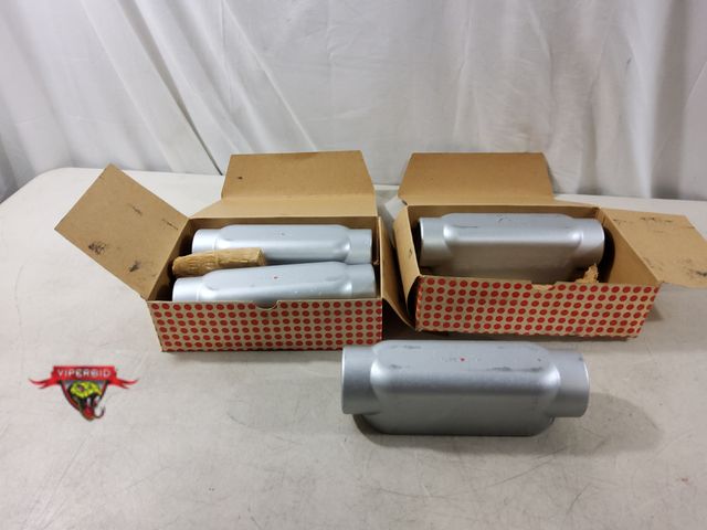 Lot 7-135803 - (4) Red Dot AC-5 1-1/2 Conduit Outlet Boxes.